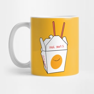 Chinese takeout box Mug